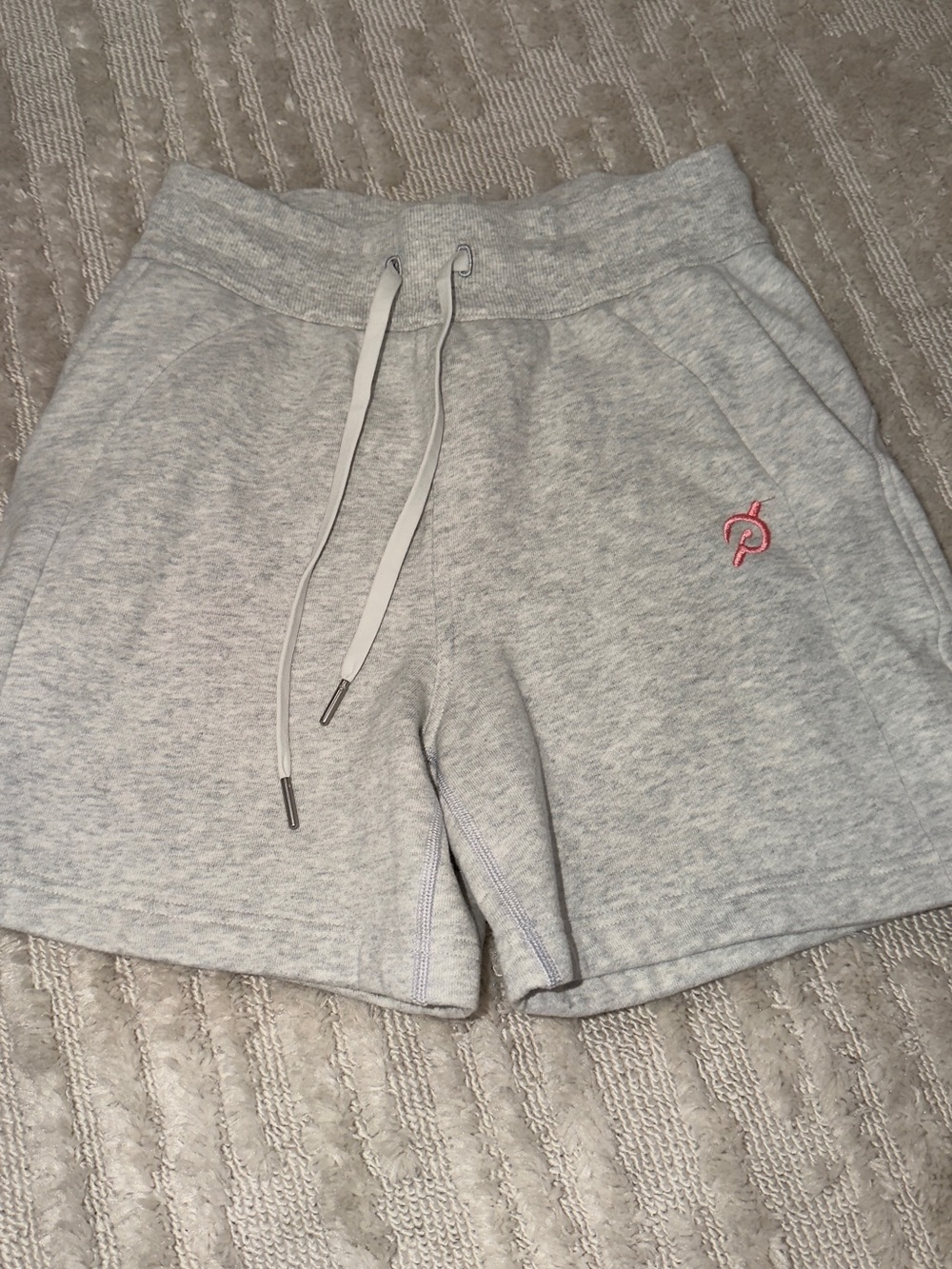 Lululemon Gray Women's Drawstring Sweat Shorts